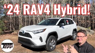 Why Buy 2024 Toyota RAV4 Hybrid LE Review and Tutorial [upl. by Eisyak]