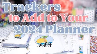 Trackers to Add to Your July 2024 Planner  Habit Trackers Mood Trackers  More [upl. by Arrat738]