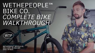 quotOUR MOST STACKED LINE EVERquot COMPLETE BIKE WALKTHROUGH  WETHEPEOPLE BMX [upl. by Nerte]