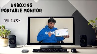 Dell 14 Portable Monitor  C1422H  Unboxing in Tamil [upl. by Faina]