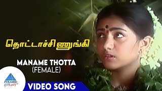 Thotta Chinungi Movie Songs  Maname Thotta Female Video Song  Karthik  Revathi  Raghuvaran [upl. by Noruq790]