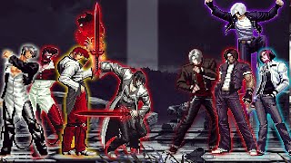 KOF Mugen Iori Yagami Team Vs Kyo Kusanagi Team [upl. by Aihk]