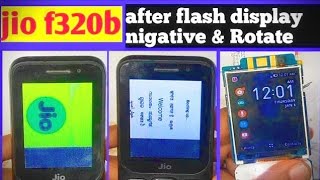 jio f320 display rotate jio f320b display ulta jio f320b after flash negative screen jio lcd ulta [upl. by Blockus]