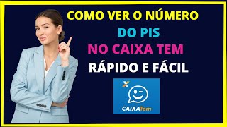 Como ver o número do pis no caixa tem [upl. by Les589]