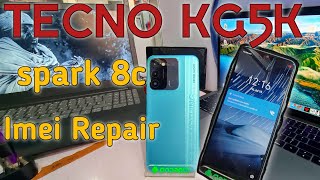 TECNO KG5K spark 8c SPD IMEI repair tecno imeichange [upl. by Aztilay163]