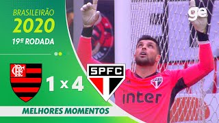 FLAMENGO 1 X 4 SÃO PAULO  MELHORES MOMENTOS  19ª RODADA BRASILEIRÃO 2020  geglobo [upl. by Philine]