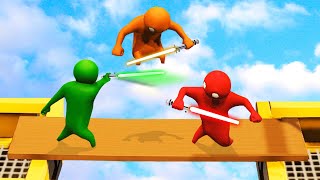 LIGHTSABERS IN GANG BEASTS Gang Beasts [upl. by Whitford]