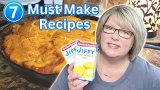 7 Easy JIFFY Corn Muffin Mix Recipes Youve GOTTA TRY  Quick and Tasty Recipes With JIFFY Mix [upl. by Erlond290]