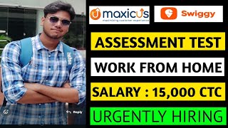 How to Crack Assessment Test For Swiggy  Secret Revealed  Easy Interview  Reading passage [upl. by Jaynell590]