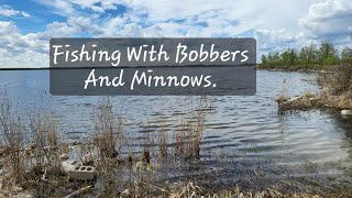 Fishing With Bobbers And Minnows [upl. by Conway]