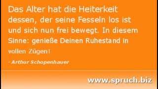 Spruch zum Ruhestand [upl. by Ayotel702]