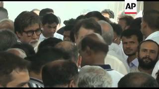 Funeral of Bollywood actor Shammi Kapoor [upl. by Omsare]