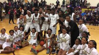 Crispus Attucks Boys Basketball wins 2017 Sectional [upl. by Ahsatniuq703]