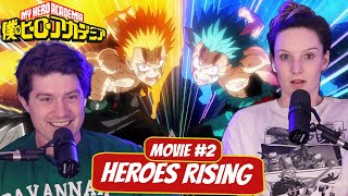 BAKUGO DEKU TEAMUP  My Hero Academia quotHeroes Risingquot Movie Wife Reaction [upl. by Atalee]