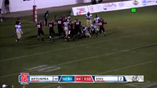 Stanhope Elomore 21 Kendarius Edwards 1 yd TD Run [upl. by Gonnella693]