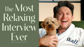 Niall Horan Hugs A Puppy amp Reveals His Love Language  The Most Relaxing Interview Ever  ladbiblestories​ [upl. by Ayotol]