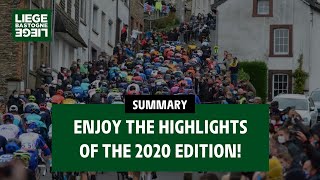 Highlights  LiègeBastogneLiège 2020 [upl. by Doro689]