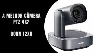 Teste da Câmera Robótica Ptz Dorn 12XU  Gravação 4k Zoom de 12x NDI HX2 POE HDMI RJ45 USB [upl. by Armmat581]