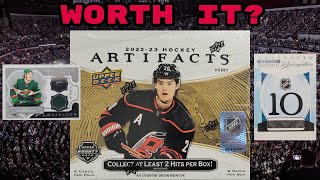 Rookie Redemption 202223 Upper Deck Artifacts Hockey Hobby Box Break [upl. by Ennirak]