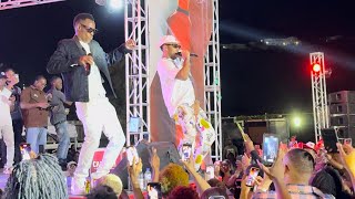 Wayne Wonder Bring Out Cham N Mash Up Footloose Party Stadium Got Very Loud Live Performance [upl. by Treb497]