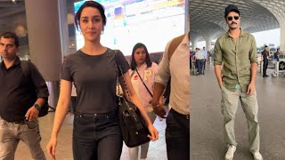 Vicky Kaushal and Shradhha kapoor spotted at the airport [upl. by Rudolf]