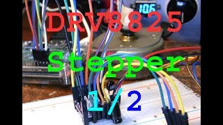 RPI 18  DRV8825 Stepper Motor Experiment Part 13 [upl. by Aicirtac468]