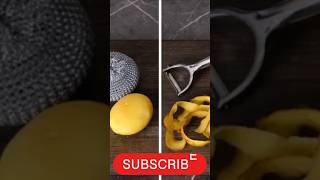 Peel potato peeling potato kitchenhacks [upl. by Knowland]