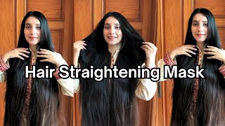 Hair mask for silky smooth straight hair straighthair haircare hairgrowth [upl. by Niamreg]