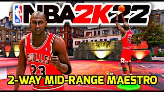 NEXTGEN NBA2K22 MICHAEL JORDAN 2WAY MIDRANGE MAESTRO THE GOAT [upl. by Skantze887]