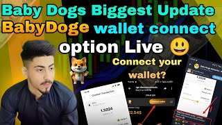 Baby doge wallet Connect  BabyDoge listing Listing date  Baby Doge Airdrop New Update Today [upl. by Ophelia]