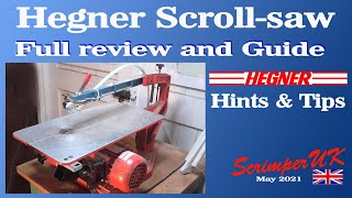 Hegner Scroll saw Full review amp guide [upl. by Opaline]