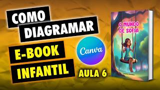 Aprenda Agora a Fazer Diagramação de EBOOK INFANTIL no CANVA [upl. by Irvine675]