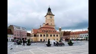 Brasov city tour Romania in Ultra 4K [upl. by Alikat]