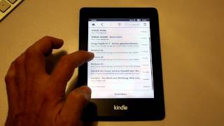 Amazon Kindle Paperwhite  Verlauf anschauen und löschen [upl. by Forbes]