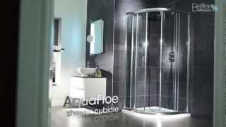 AquaFloe Quadrant Shower Enclosure [upl. by Champ]