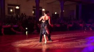 Clarisa Aragón und Jonathan Saavedra 24 Tangofestival Karlruhe 2017 [upl. by Esorylime]