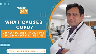 What Causes COPD In Hindi  Dr Nikhil Modi [upl. by Laniger]