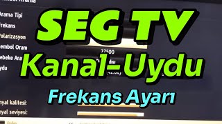 SEG TV TRT 1 Frekans Ayarlama Euro 2024  SEG TV Kanal Uydu Ayarı [upl. by Letney89]