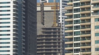 DUBAI  The Pentominium  Construction Update 20171008 [upl. by Ennovyhs]