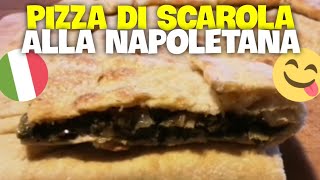 ❤️🍕 Pizza di scarola alla napoletana Ricetta originale e tradizionale [upl. by Elaynad]