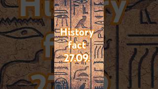 History fact 27 September historyfacts geschichte fakten shorts short erklärvideo youtube [upl. by Sima]