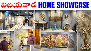 Indian brass decorative items  Home Show Case  Antique brass items vijayawada homedecor guntur [upl. by Itsim839]