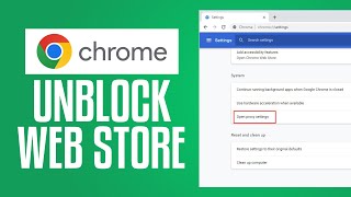 How To Unblock Chrome Web Store EASY TUTORIAL [upl. by Trotta]