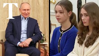 Putin meets with families of soldiers killed in Ukraine [upl. by Batty]