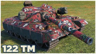 122 TM • A SHOW OF STRENGTH • WoT Gameplay [upl. by Idona]