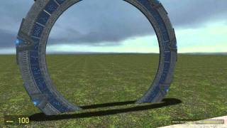 Garrys Mod  Stargate with Group System  nox dialling type [upl. by Dlabihcra]