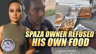 “Eat Your Poison” Angry Community Members Force Indian Shop Owner To Eat The Food He Sells To People [upl. by Kopans891]