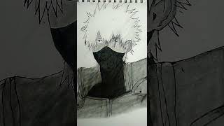 Kakashi drawing kakashi narutoshippuden anime viral short [upl. by Idihsar587]