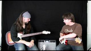 Drop tuned metal jam on a Fender Gdec 3 thirty Amp  Andertons [upl. by Ruby]