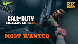 I Survived the MOST WANTED Mission in Black Ops 6 4K Gameplay [upl. by Oznecniv838]